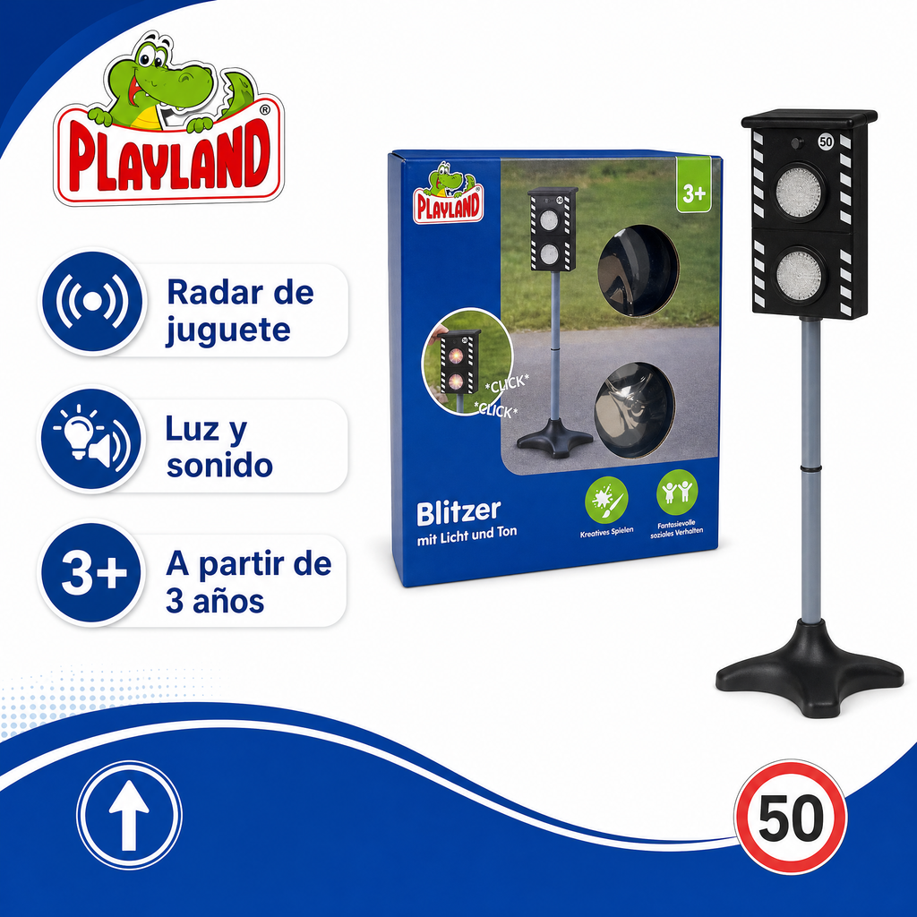 Playland Radar de juguete con luz y sonido
