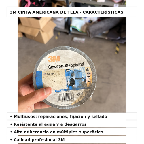 3M Cinta Americana de Tela