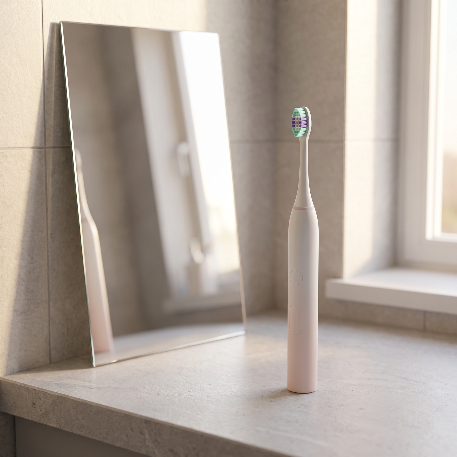 Ambiano Cepillo Dental Sónico Recargable 2 Modos