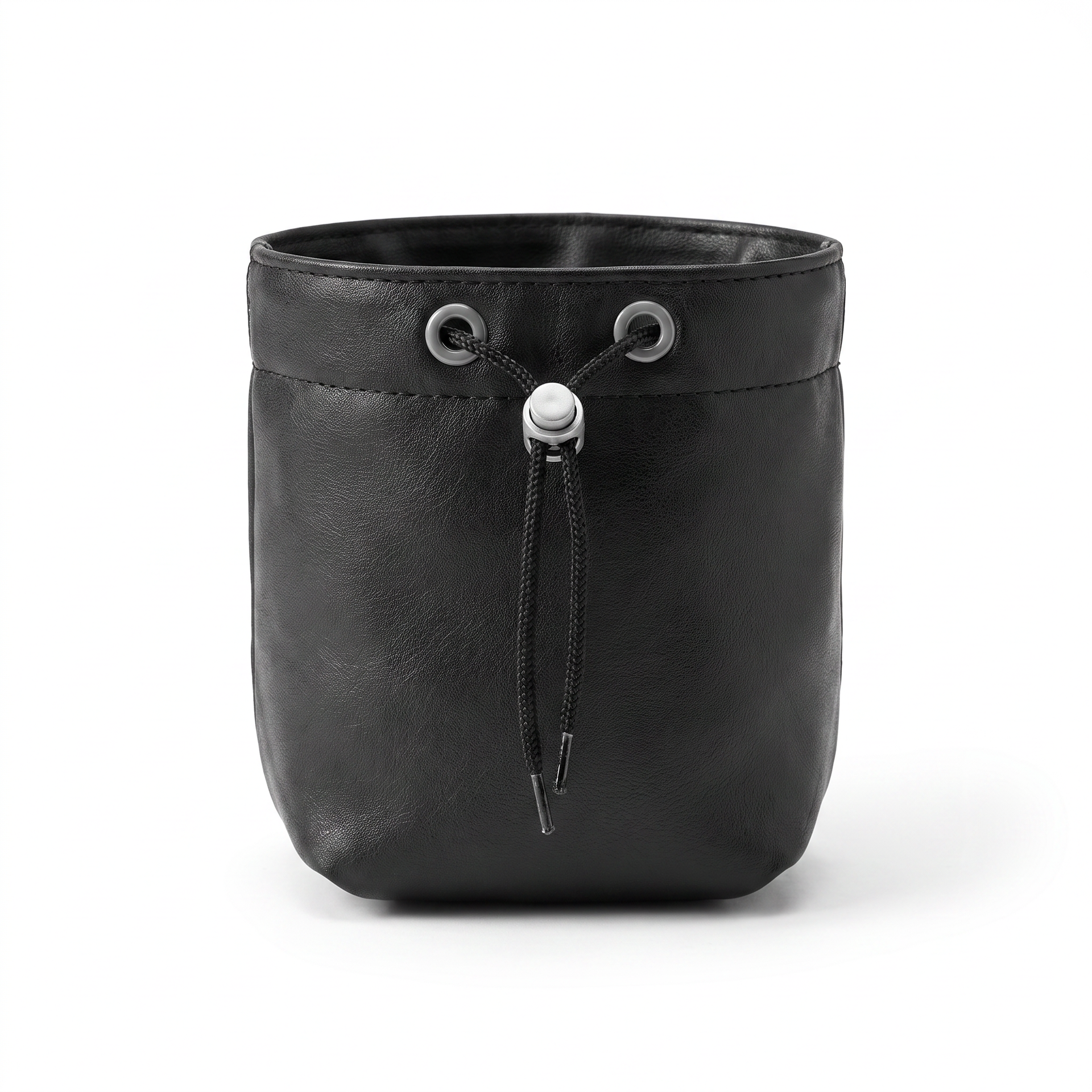 Zoofari Bolsa para Snacks de Mascota Negra con Cordón
