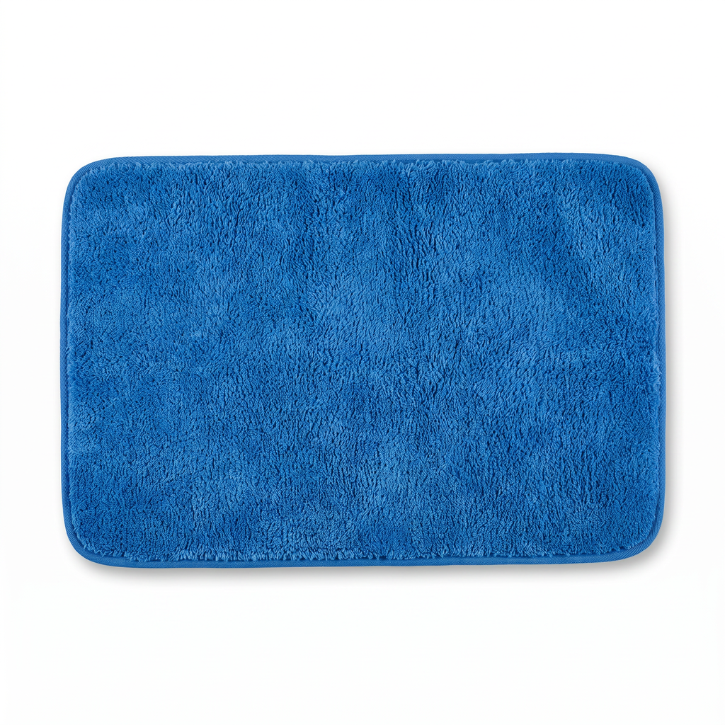 Livarno Home Alfombrilla de Baño Azul 50 × 80 cm