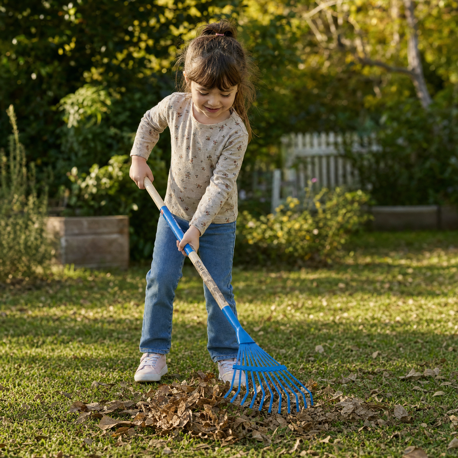 Playtive Rastrillo infantil para hojas