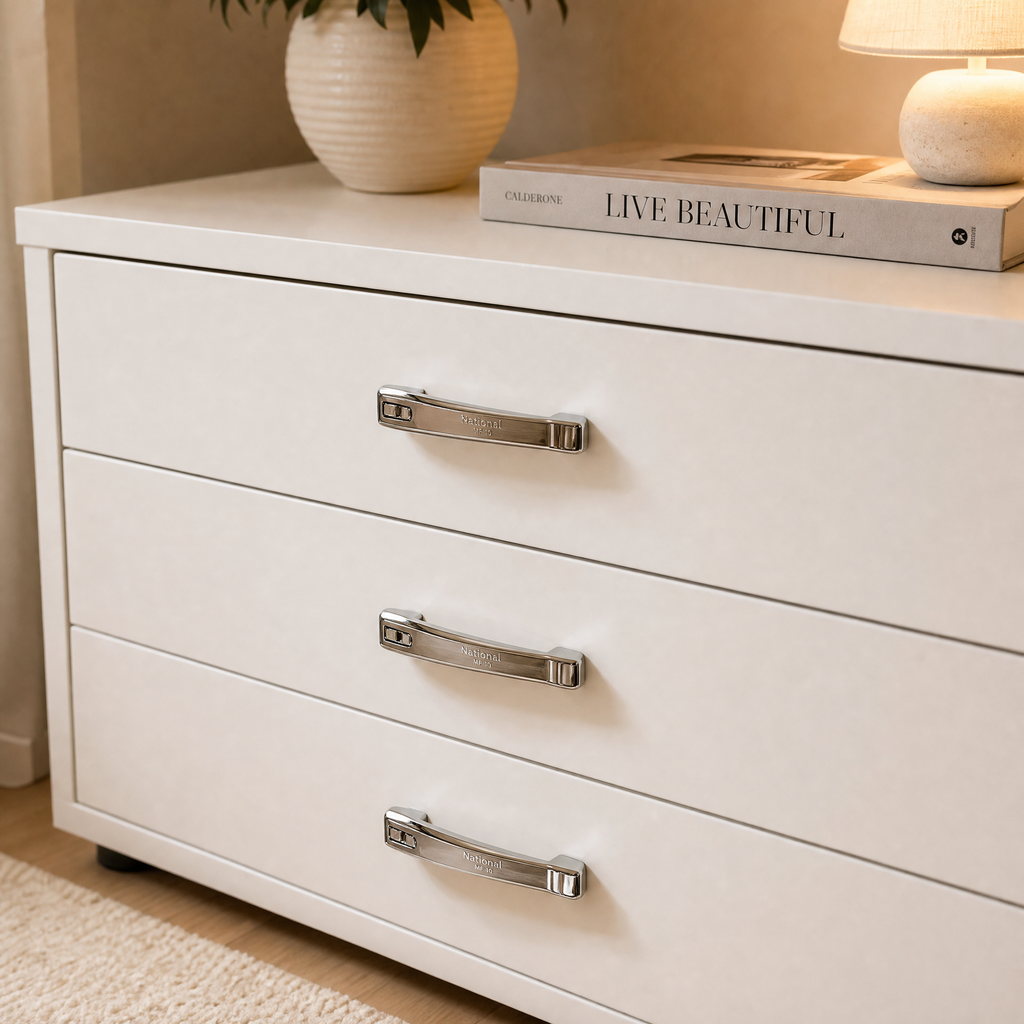Livarno Home Tirador Metálico Muebles Cromado
