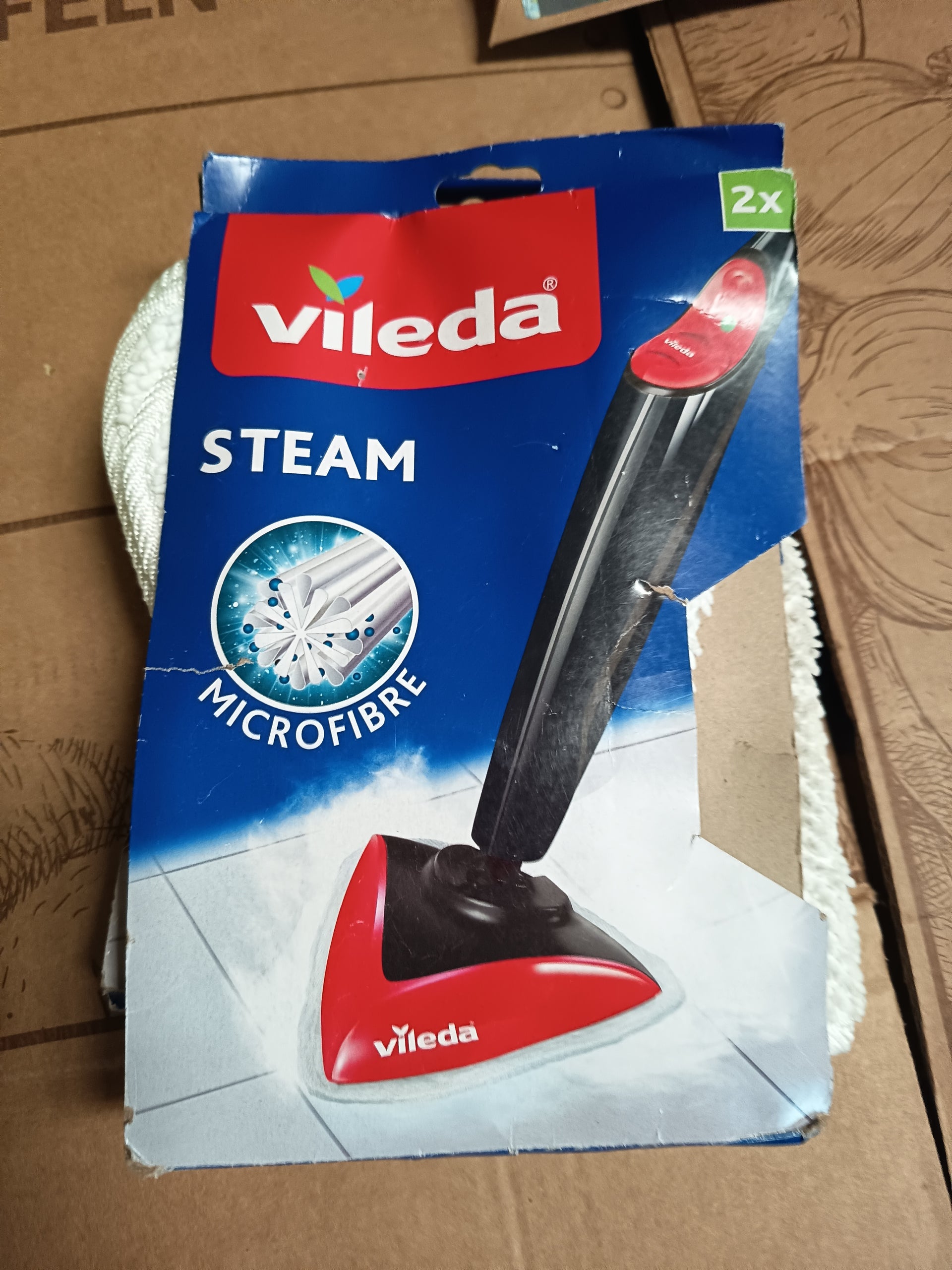 Vileda Steam Pack de 2 Fundas de Microfibra