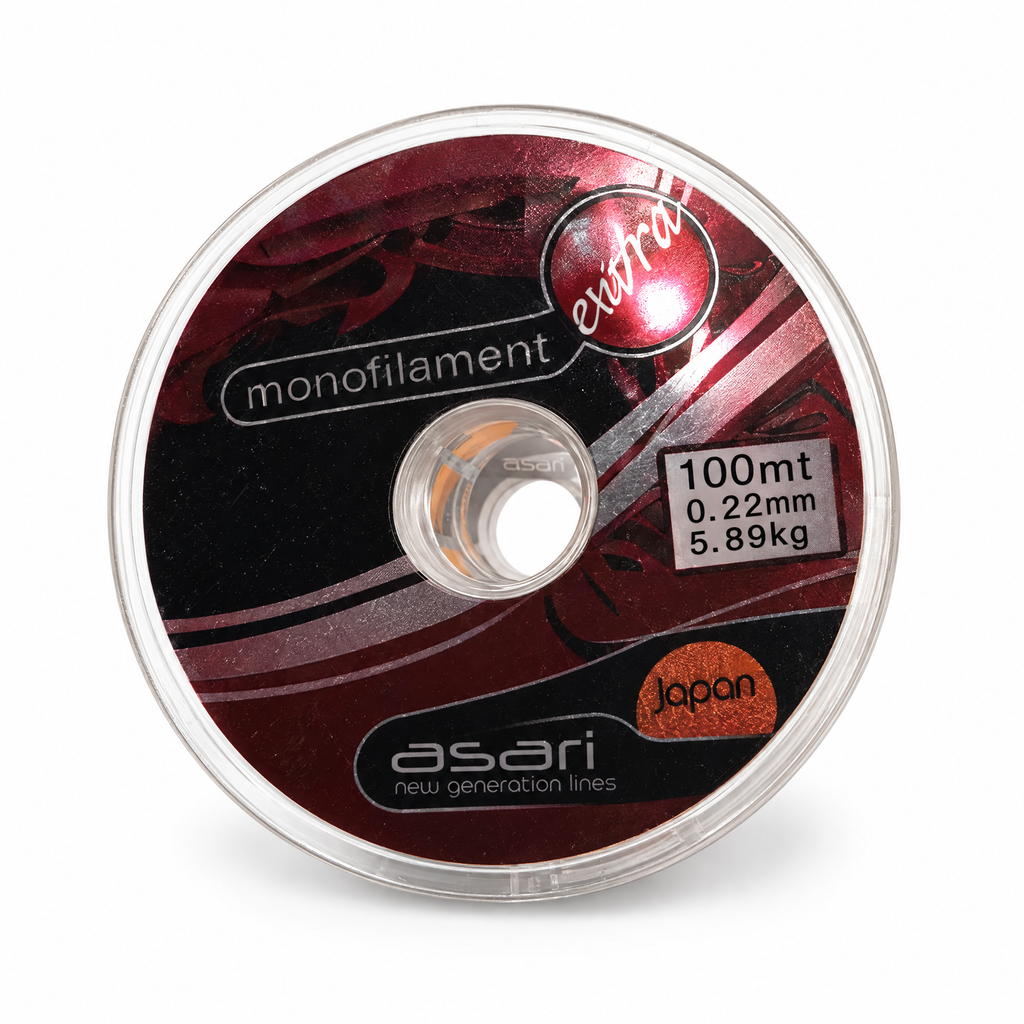 Asari Supra monofilamento 0,22 mm · 100 m