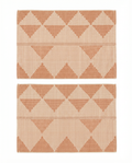 Set 2 Manteles Individuales HOME CREATION — Terracota