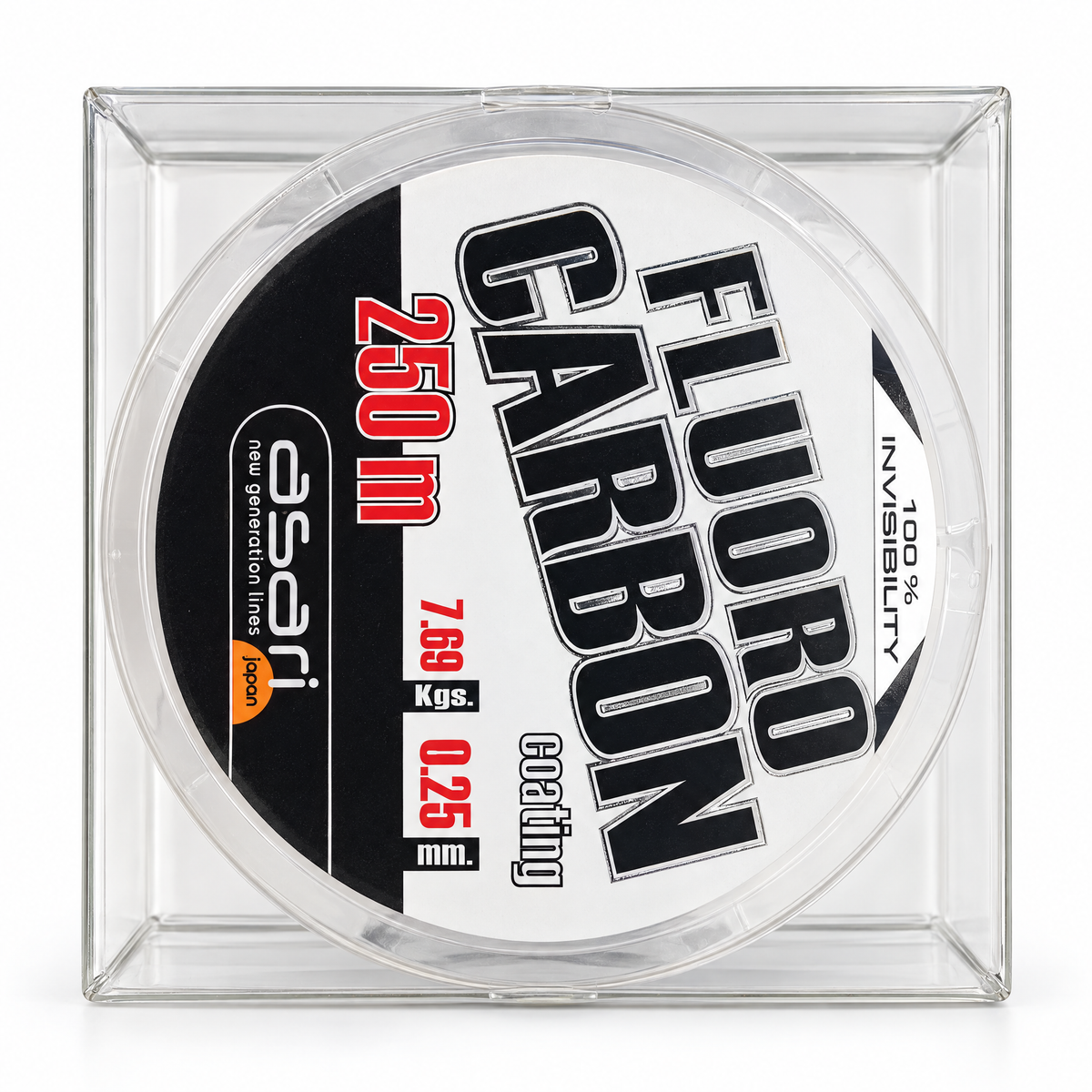 Asari Fluoro Carbon Coating 0,25 mm · 250 m