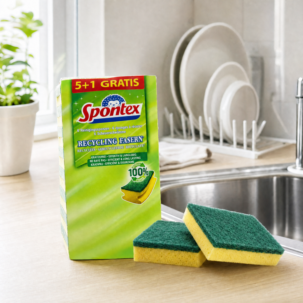 Spontex Estropajos Muy Verdes 6 Unidades (5+1)