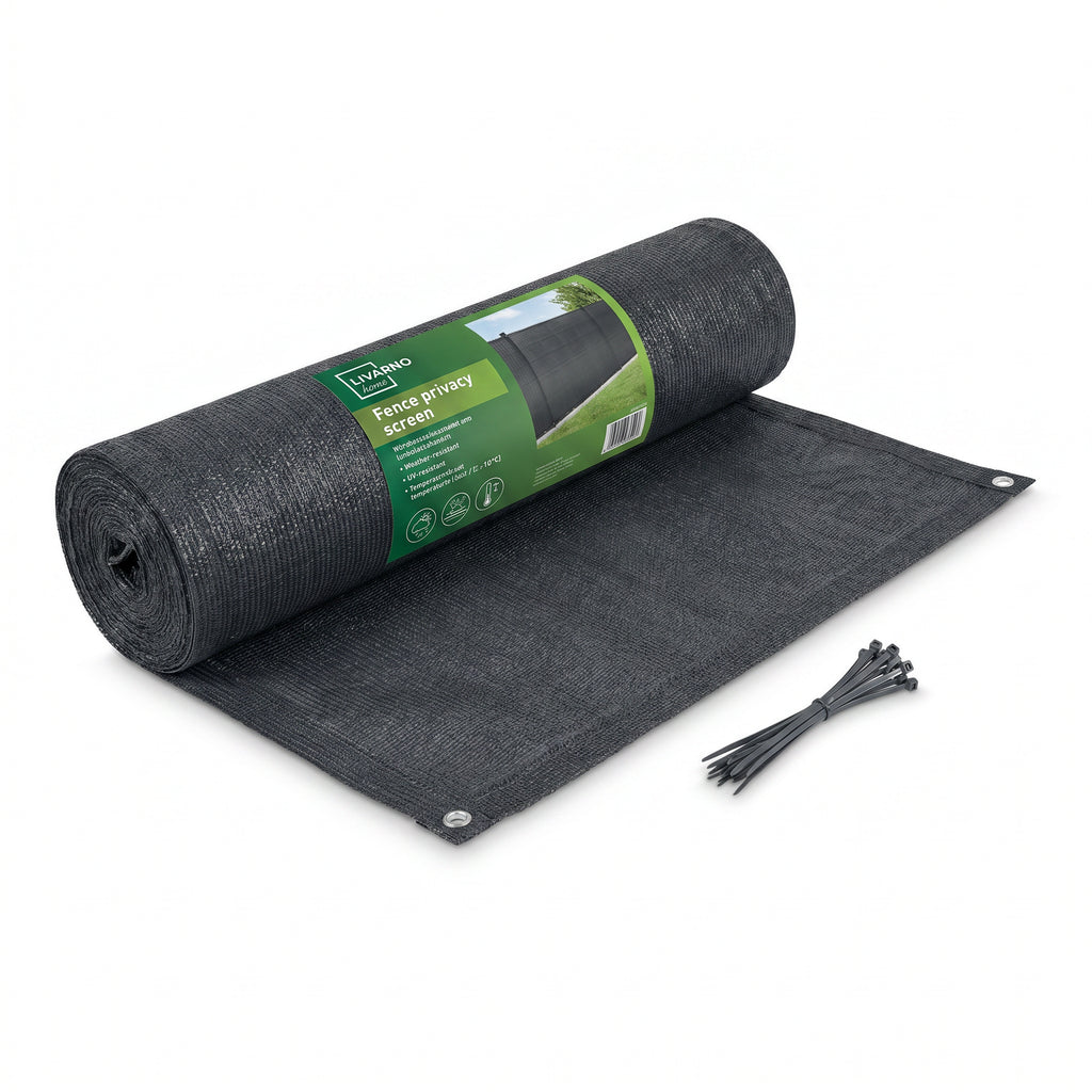 Malla de Privacidad Livarno Home 500x100cm Antracita