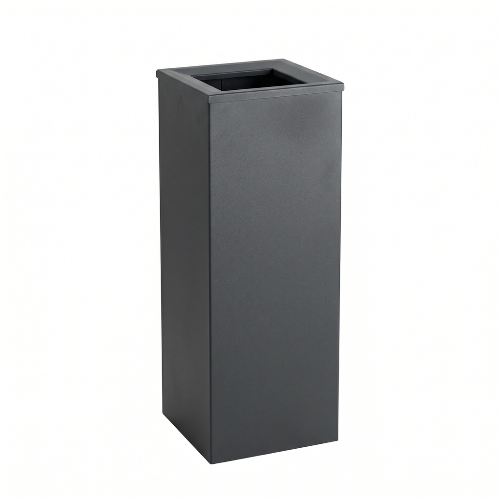 Papelera de Oficina Vilagrasa PD-01I — 01I Antracita-Papelera 1 Residuo 291X300X869 Mm Cap 60 L.