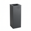 Papelera de Oficina Vilagrasa PD-01I — 01I Antracita-Papelera 1 Residuo 291X300X869 Mm Cap 60 L.