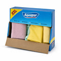 Aquapur Bayetas de limpieza XXL en amarillo, rosa y verde
