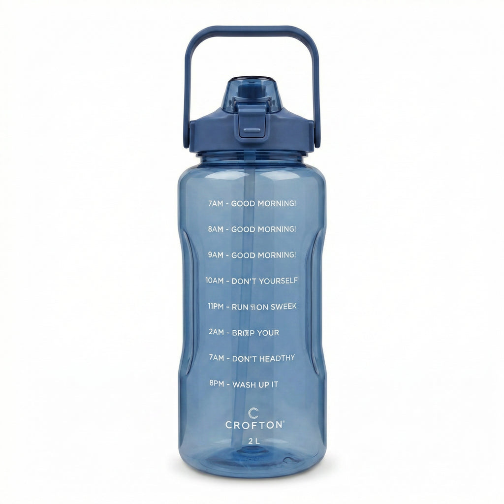 Botella Motivacional Crofton 2L Azul