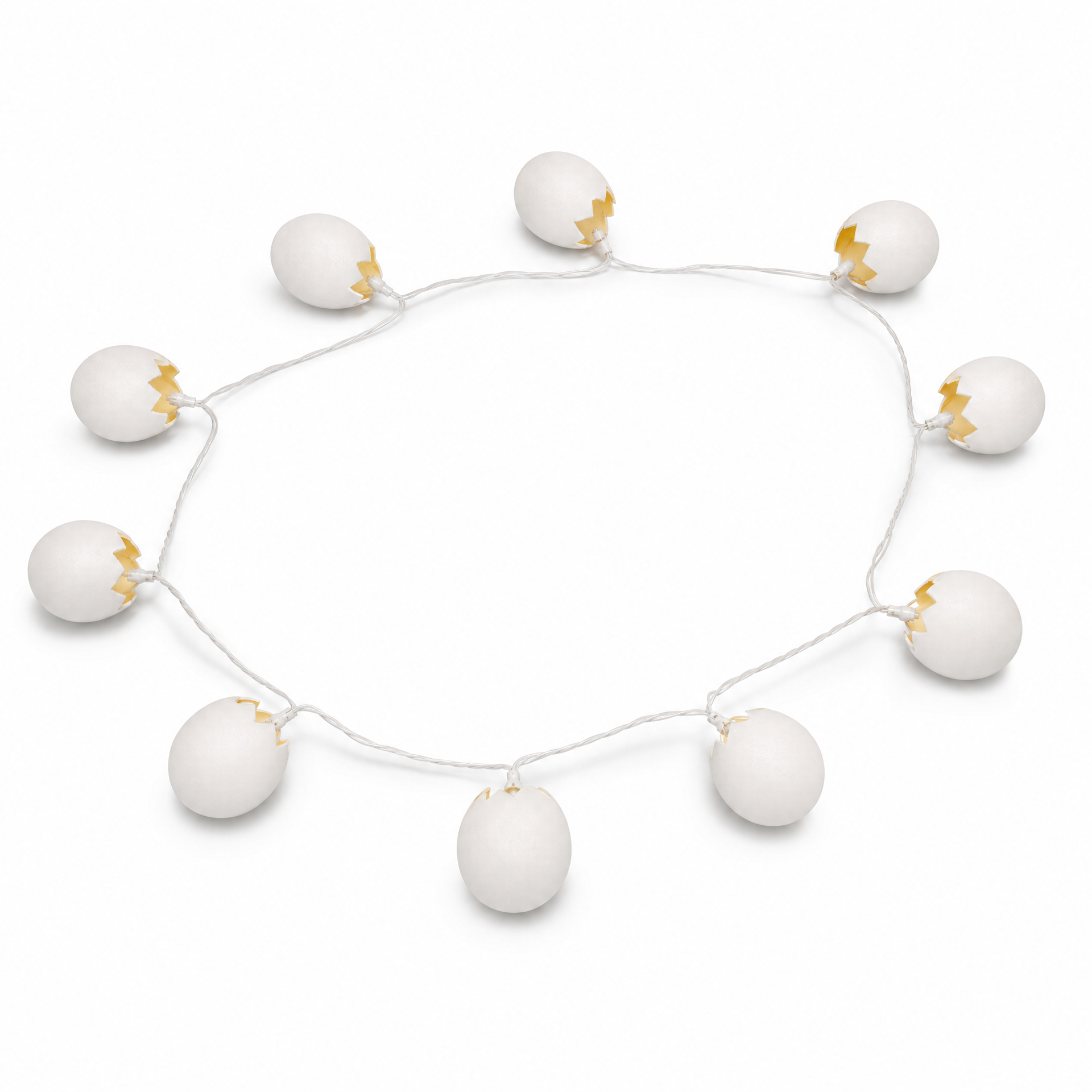 Guirnalda LED de huevos LIVARNO HOME · 10 luces a pilas