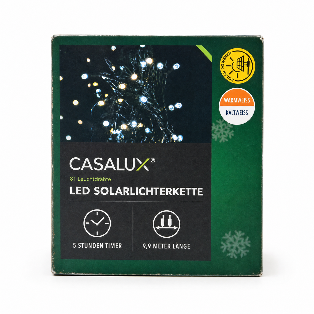 Casalux Cadena de luces LED para ambientes cálidos