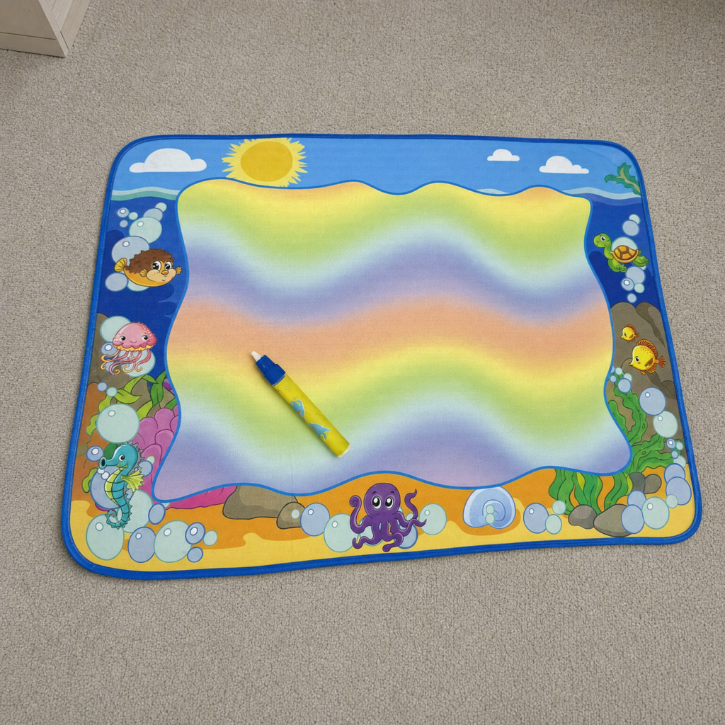 Playtive Alfombra Mágica de Agua Océano 80 × 60 cm