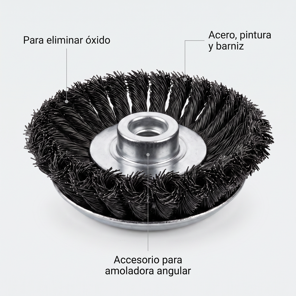Parkside Cepillo de Copa PWSZ 38 B3 para Amoladora