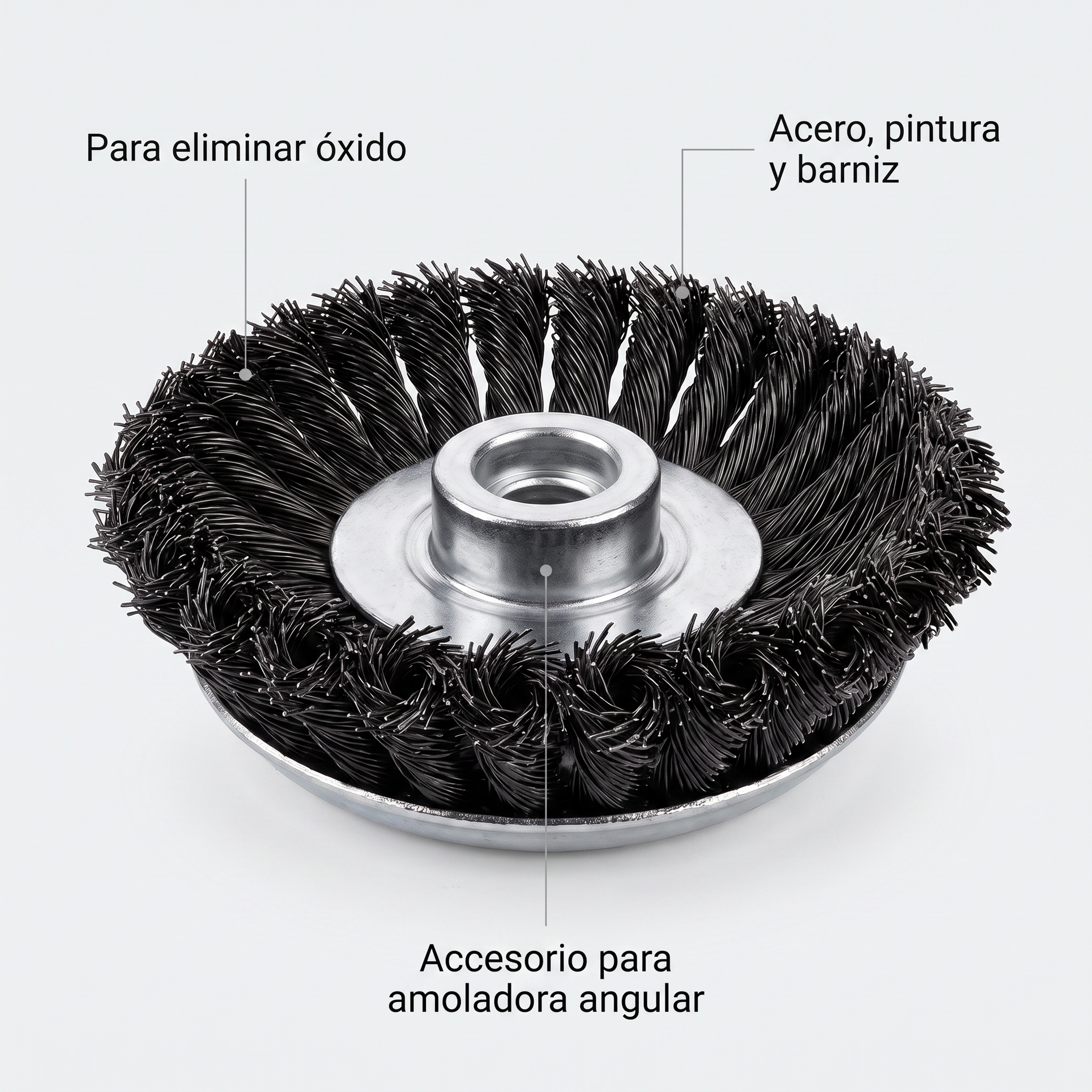 Parkside Cepillo de Copa PWSZ 38 B3 para Amoladora