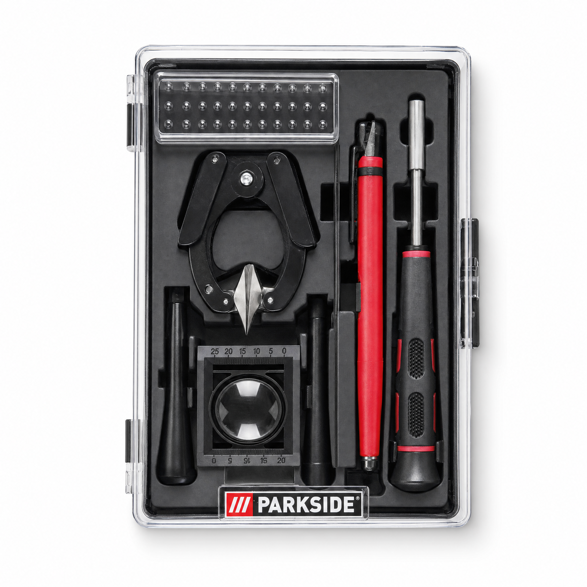 Parkside Set de útiles de precisión en estuche