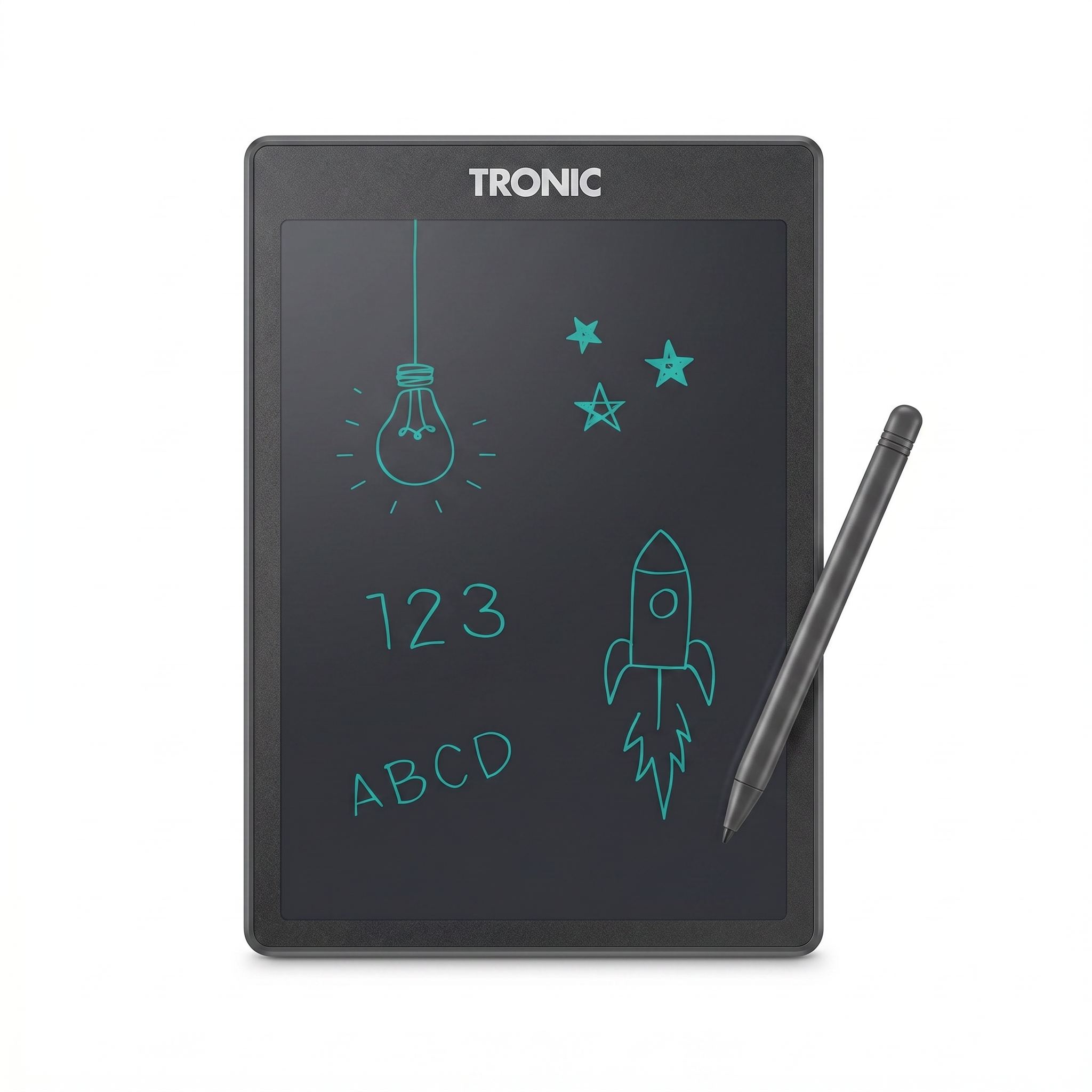 Tableta LCD Escritura y Dibujo Tronic — Gris