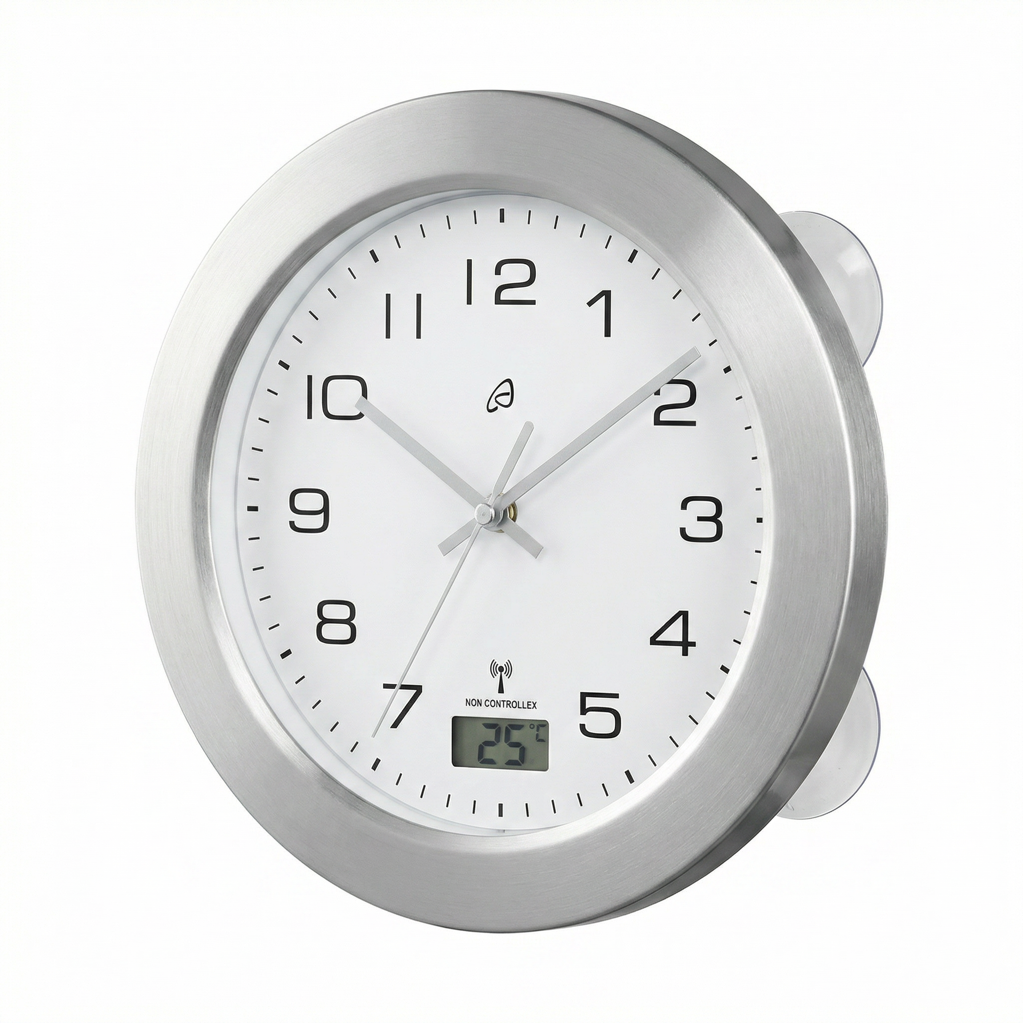 Reloj de Baño Auriol Radio-Controlled con Ventosa y Temperatura