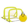 Derbystar Set 2 Porterías Fútbol Pop-Up 120 × 80 × 80 cm