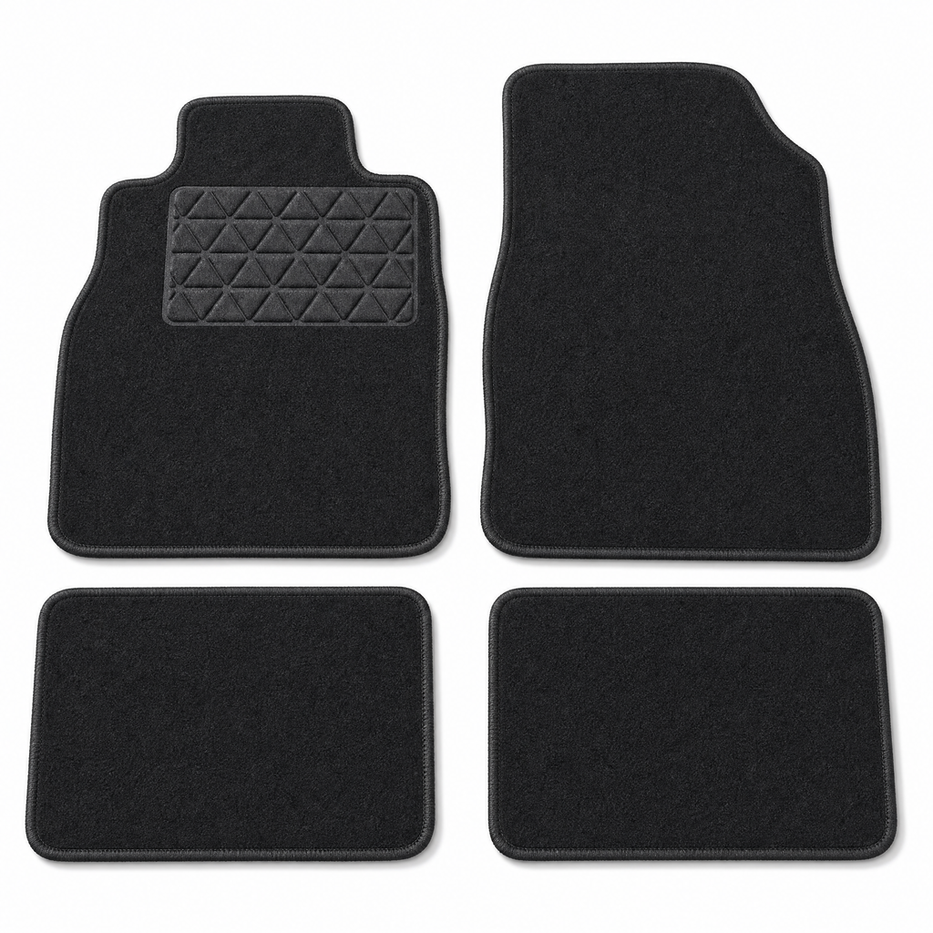 Ultimate Speed Juego de 4 Alfombrillas Universales para Coche
