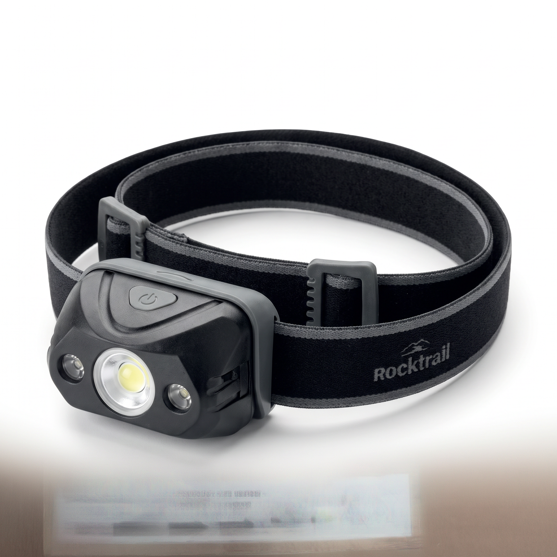 Rocktrail Linterna Frontal LED con Sensor 1800 mAh