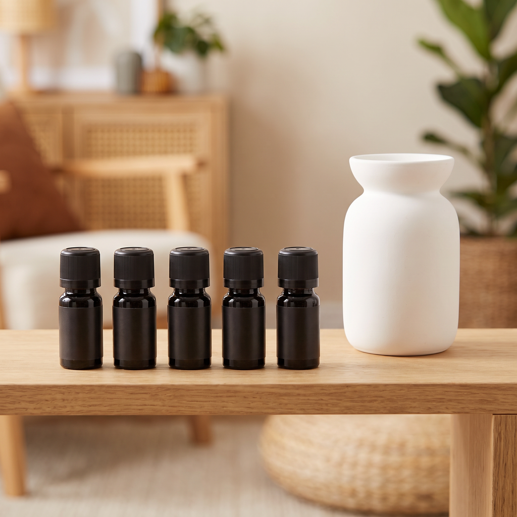 Deluxe Set Aromaterapia 5 Recambios de 10 ml