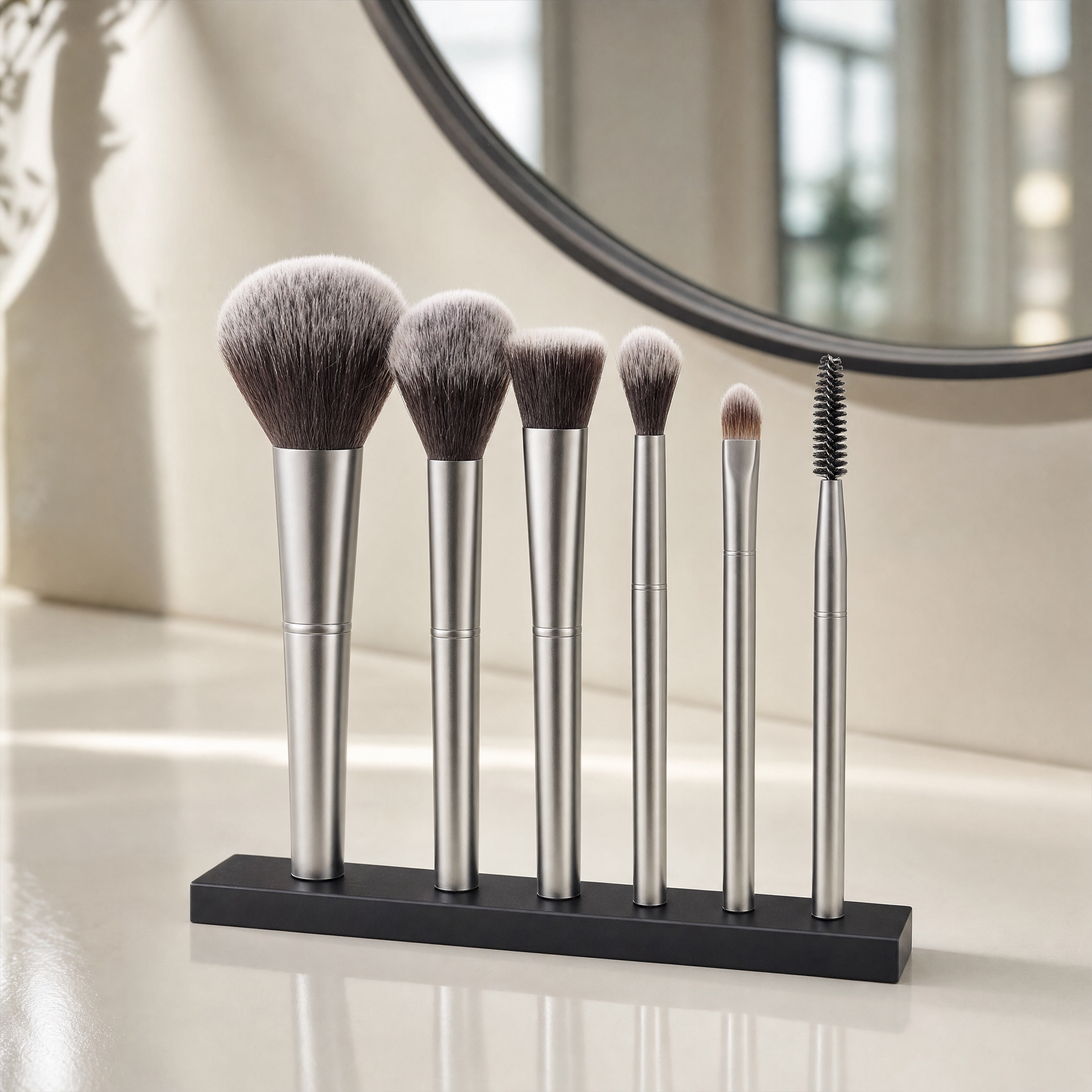 Set de Brochas de Maquillaje Magnéticas Miomare - 7 Piezas