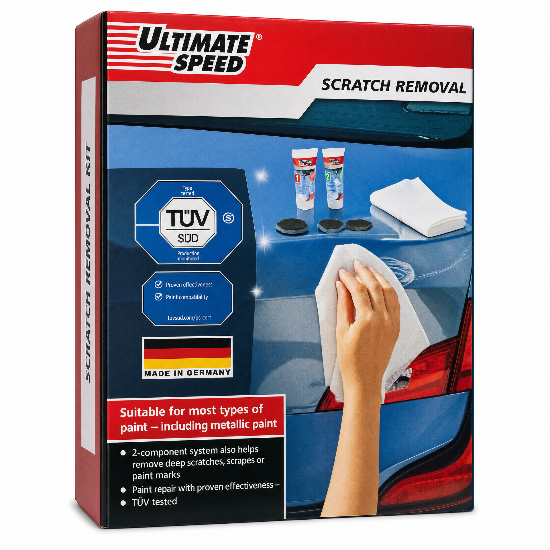 Kit Eliminador de Arañazos Ultimate Speed para Coche
