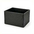 Caja Almacenamiento Home Creation Negra Trenzada