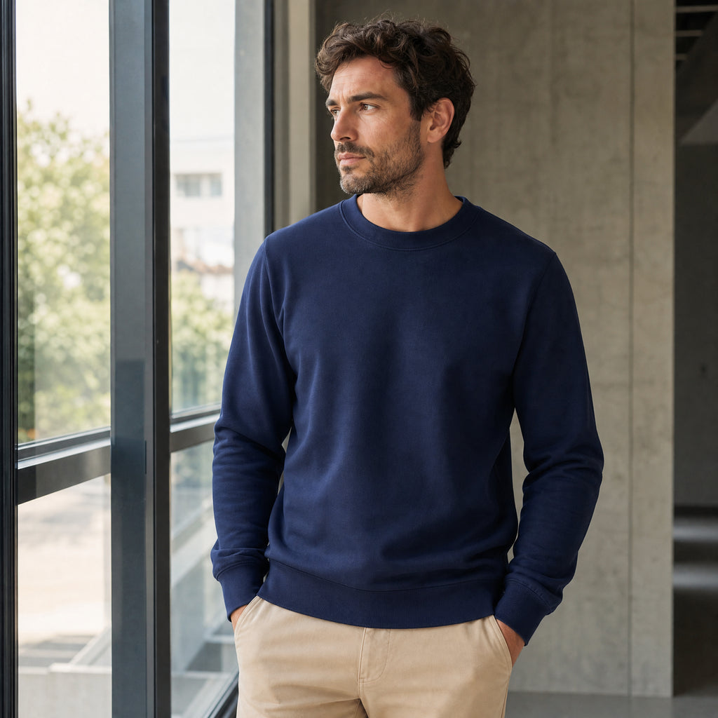 Sudadera THE KLANDESTINE Azul Marino - Talla XL