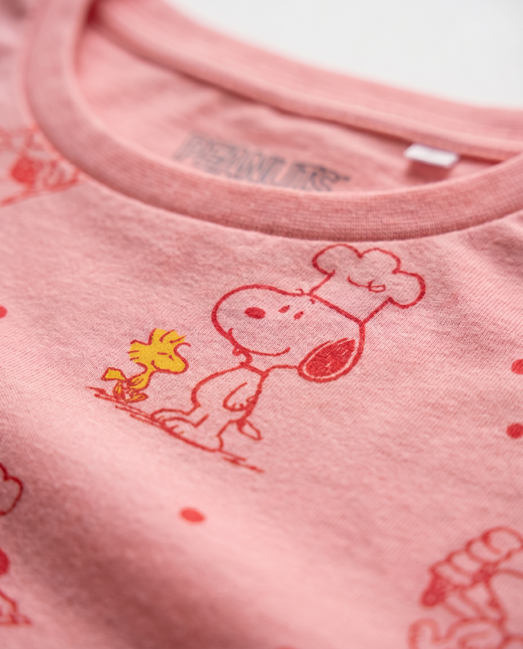 Camisón Verano Mujer Peanuts Snoopy — Rosa