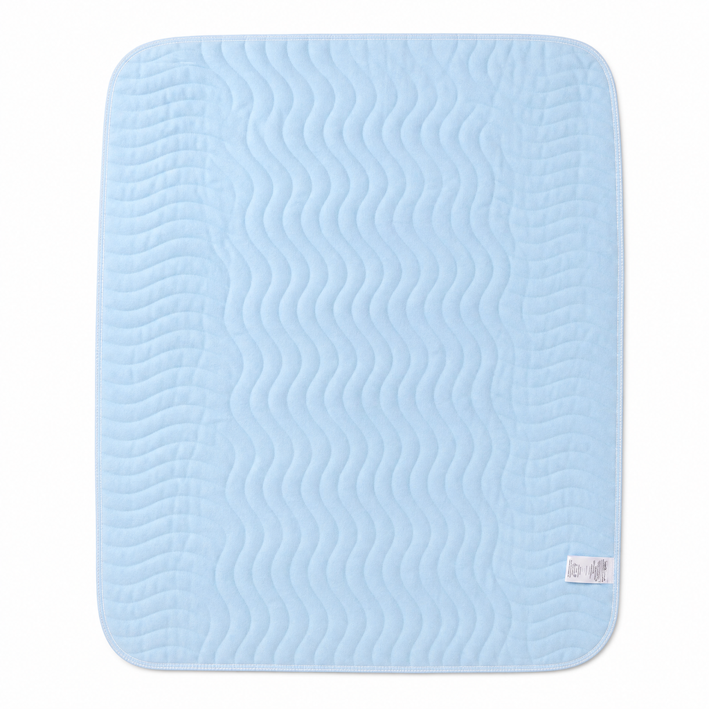 Novitesse Protector Colchon Acolchado Azul