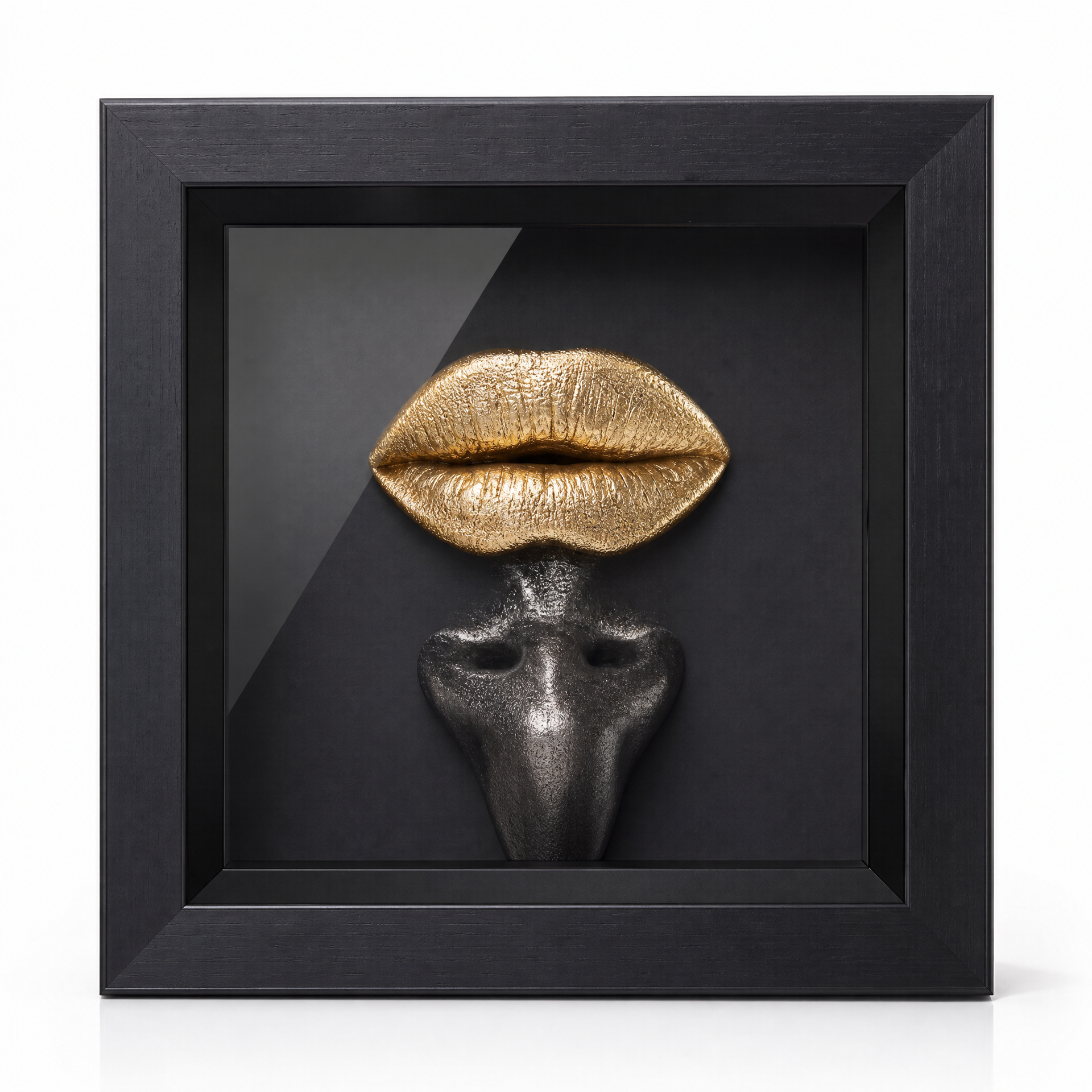 Cuadro Decorativo Labios 3D Arte Moderno