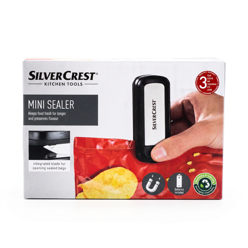 SilverCrest Mini Selladora de Bolsas SFSGM 1.5 D1