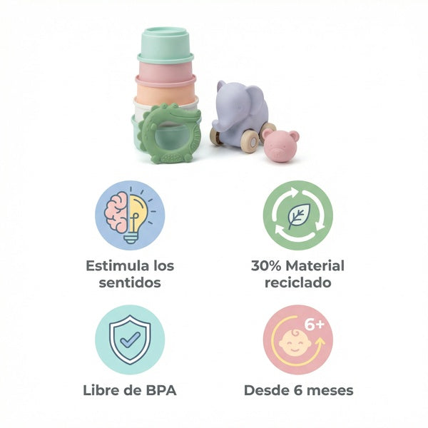 Set de Actividades Bebe Toy Lino - Beneficios