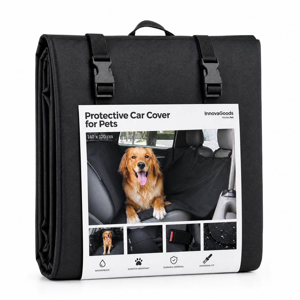 Funda protectora coche mascotas InnovaGoods - foto 1
