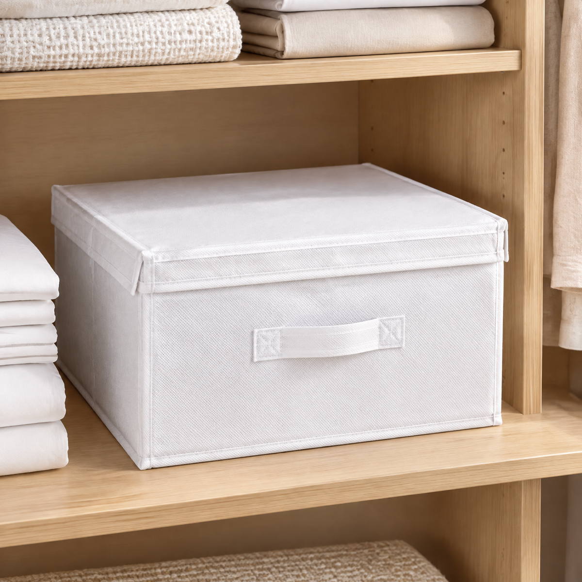 Caja de Almacenaje LIVARNO home 100 L con Tapa y Asas