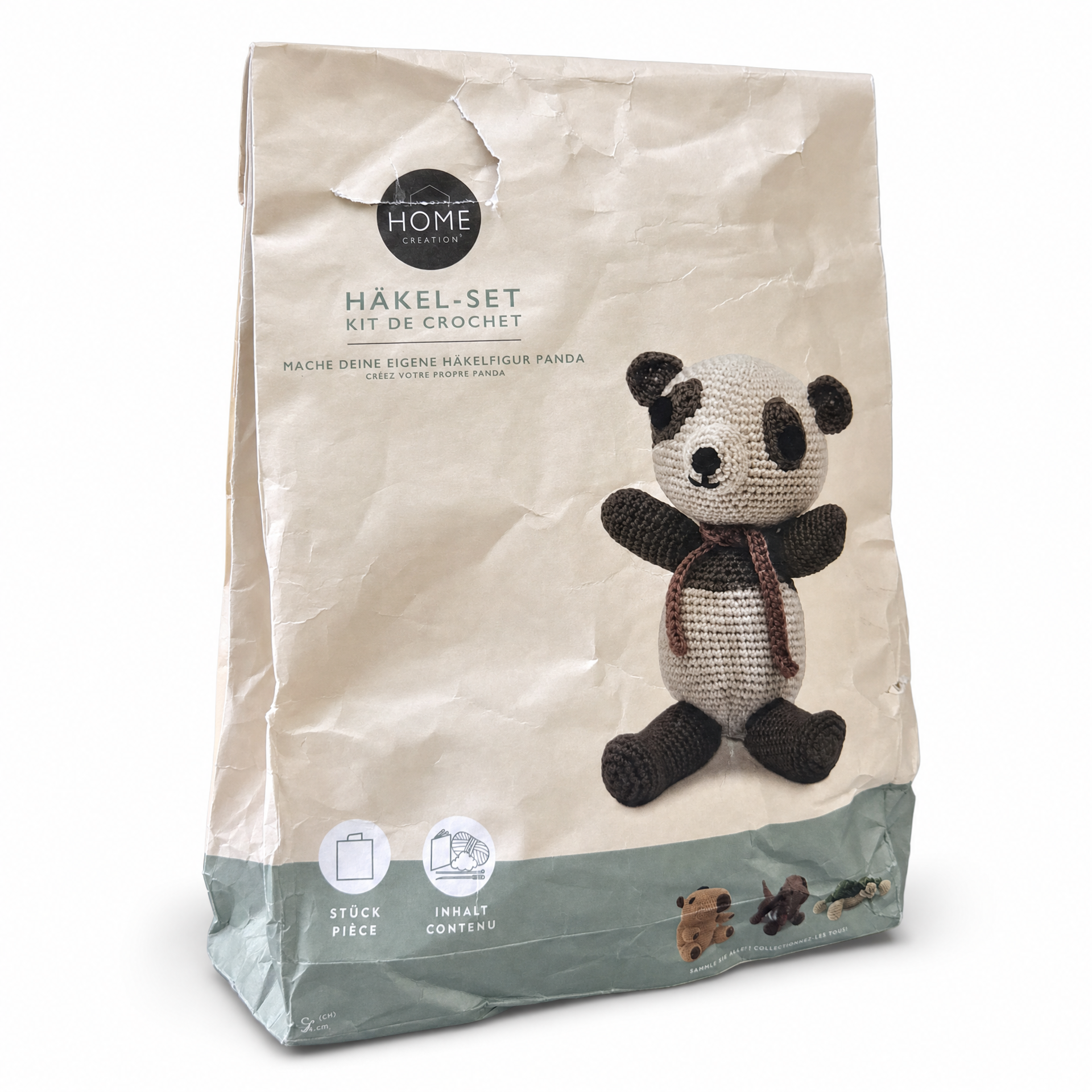 Home Creation Kit de Crochet Panda
