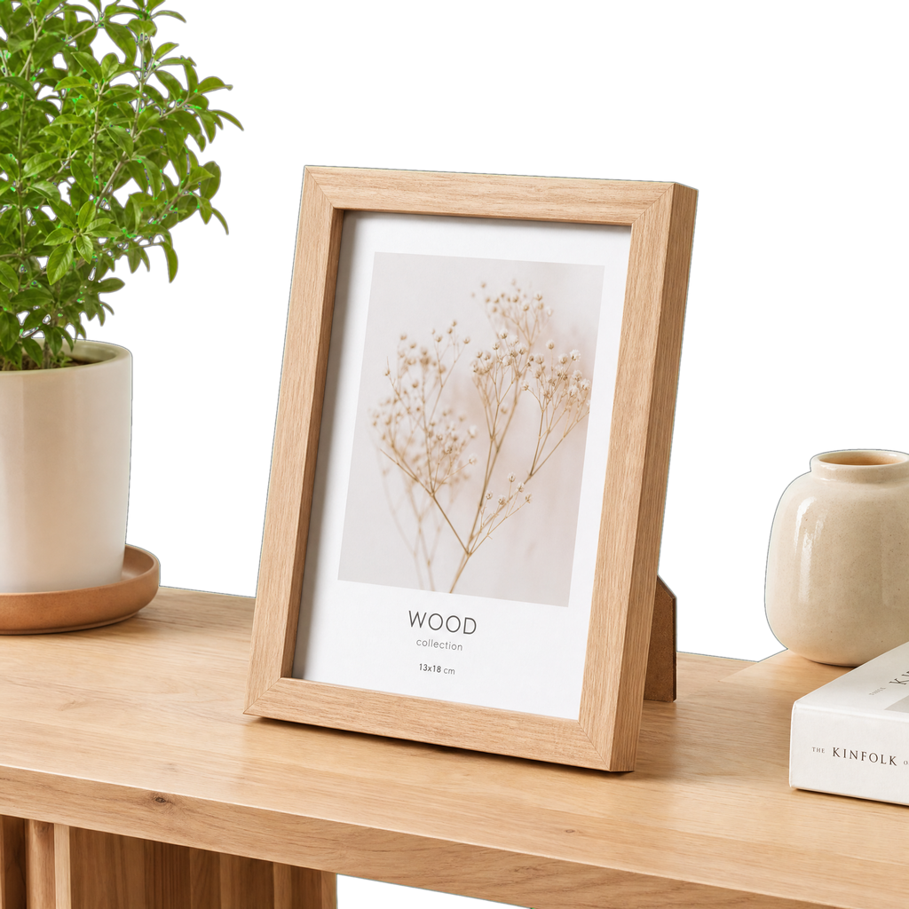 Marco Fotos Madera con Lamina Decorativa