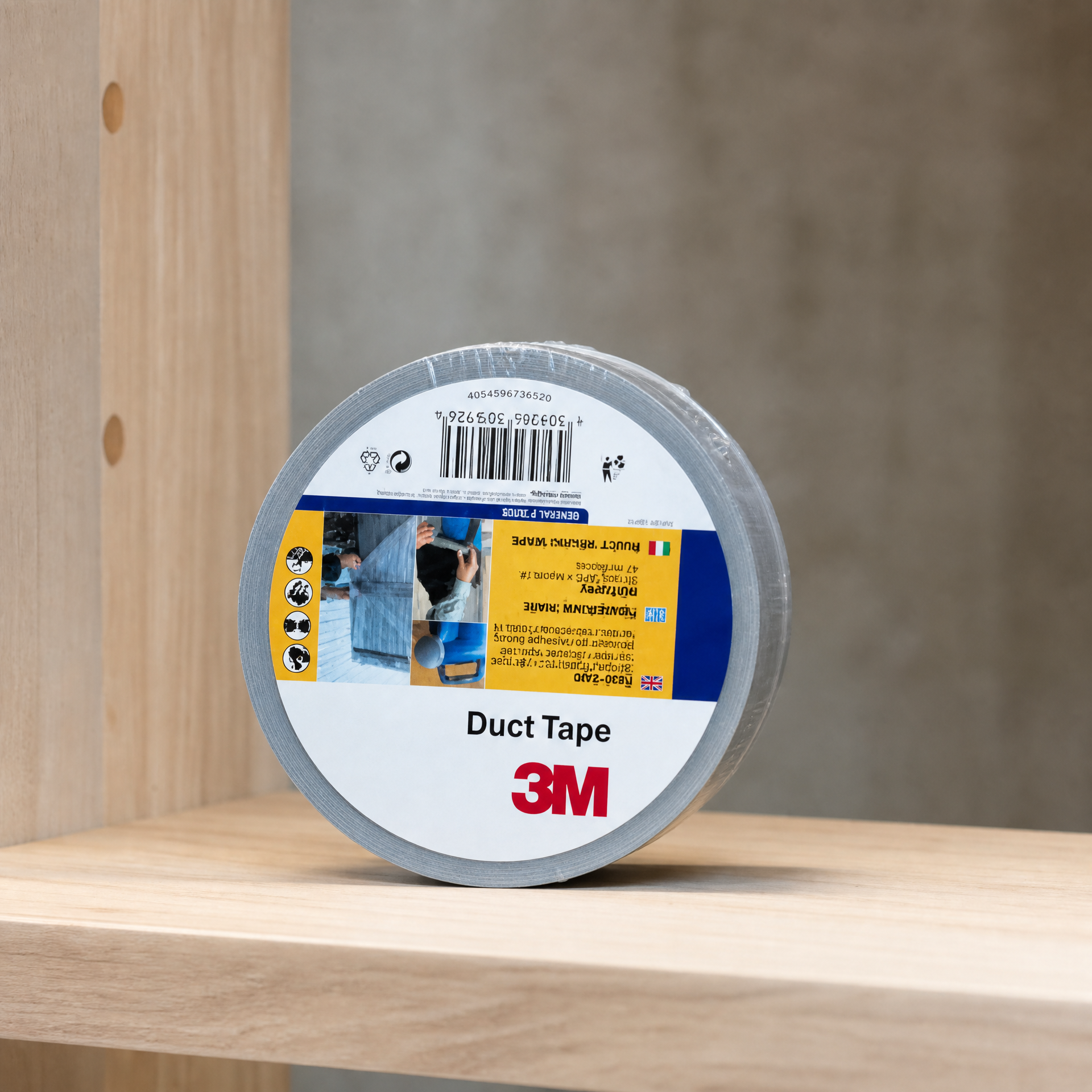 3M Duct Tape cinta americana gris resistente