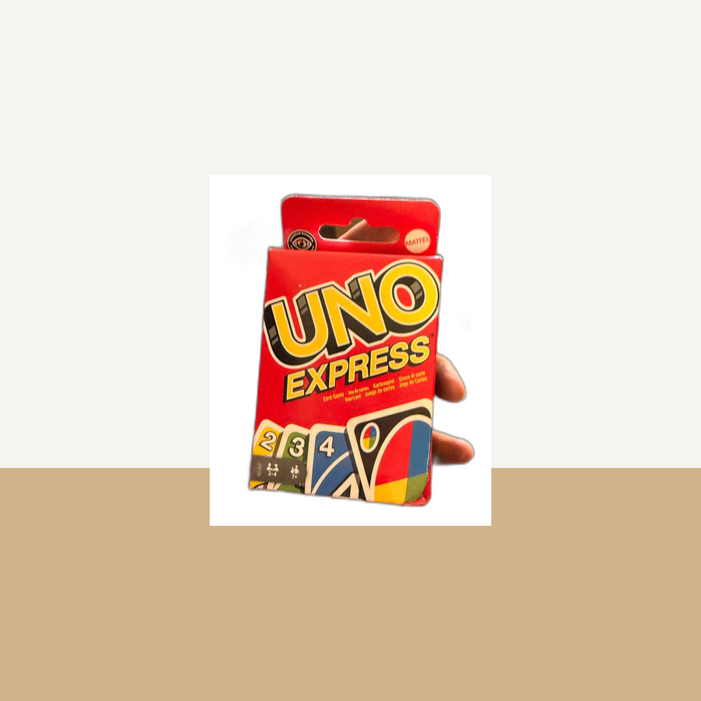 Mattel UNO Express Juego de Cartas