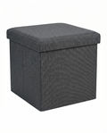 Puf Almacenaje Cubo LIVARNO Home — Gris Antracita