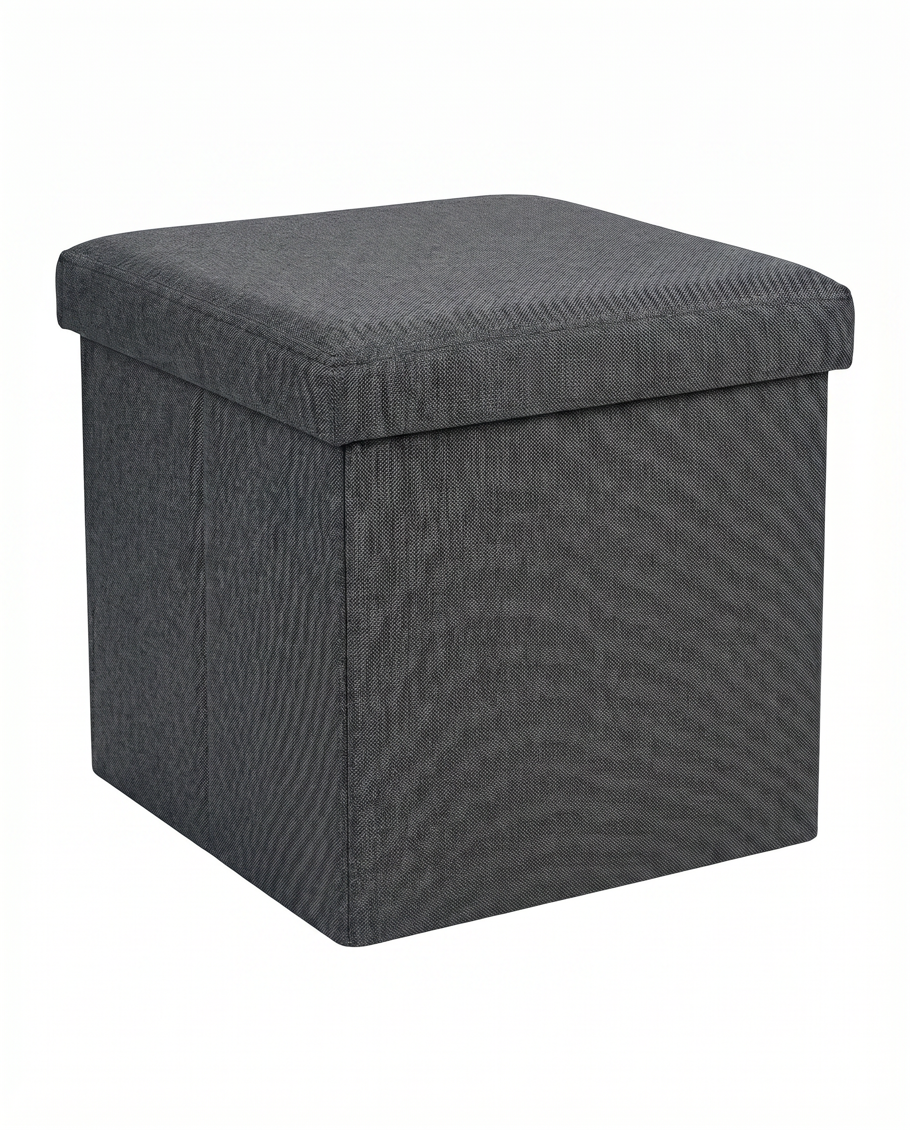 Puf Almacenaje Cubo LIVARNO Home — Gris Antracita