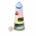 Toy Lino — Dinosaurio apilable y rodante en colores pastel