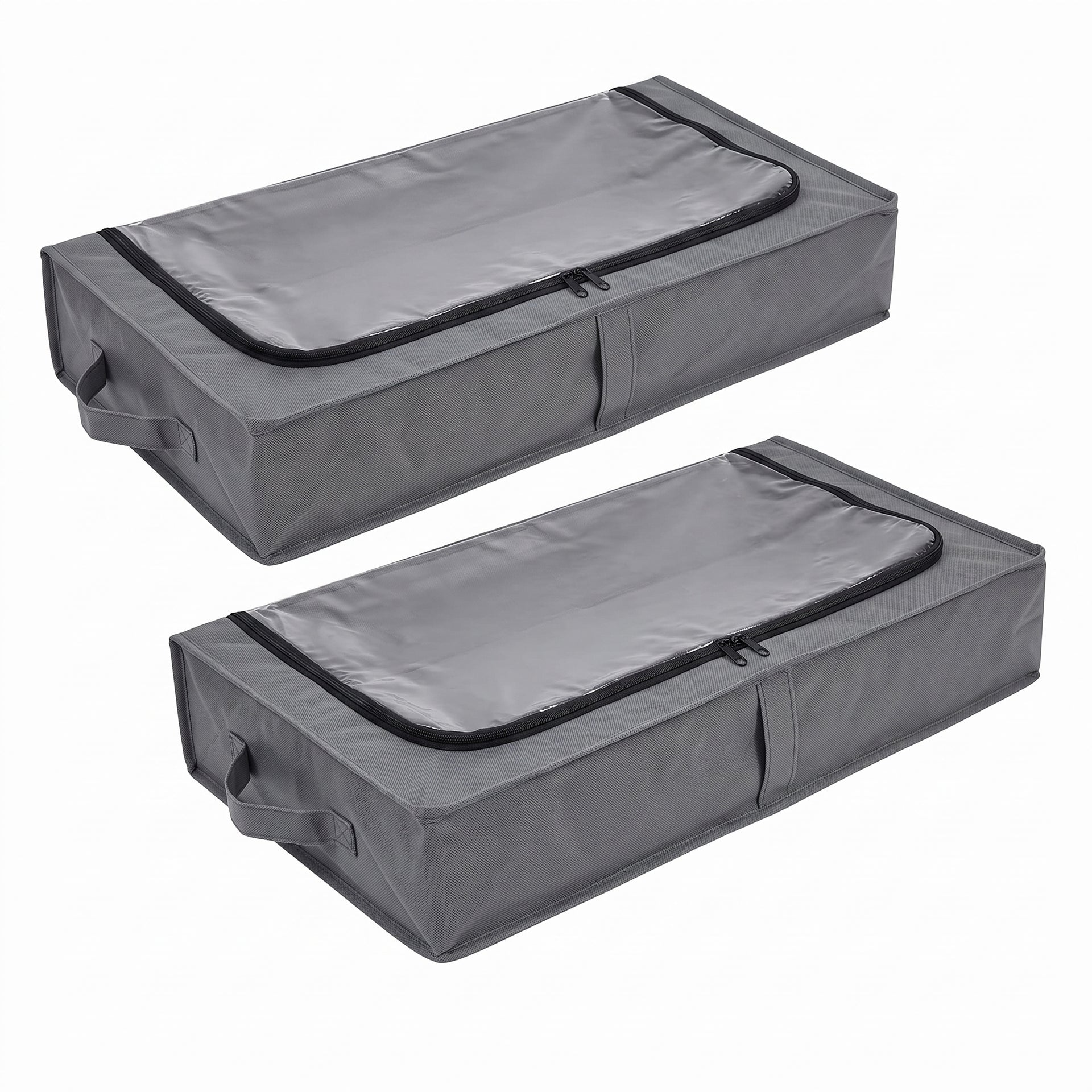 Pack de 2 Bolsas de Almacenamiento Bajo Cama 100 × 15 × 50 cm