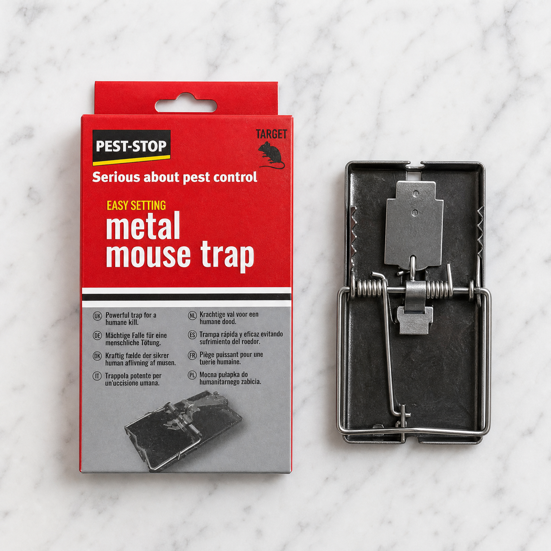 Trampa para ratones Pest-Stop Metal Mouse Trap - foto 4