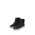 Botas Mujer Negras con Borrego — Cordones y Cremallera (Tallas 39-40)